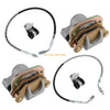Polaris Trail Boss 250 2 x Front Brake Calipers & Hose Lines (1988–1991)