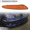 Mercedes-Benz Right Front Bumper Side Marker Light Cover (2003-2009)