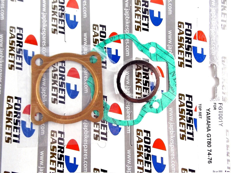 Yamaha GT80 1mm O/S Top End Kit with 48mm Piston Rings & Gasket (74-80)