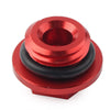 Yamaha YZ 80 85 125 WR250F WR450F CNC Oil Filler Cap Plug Red