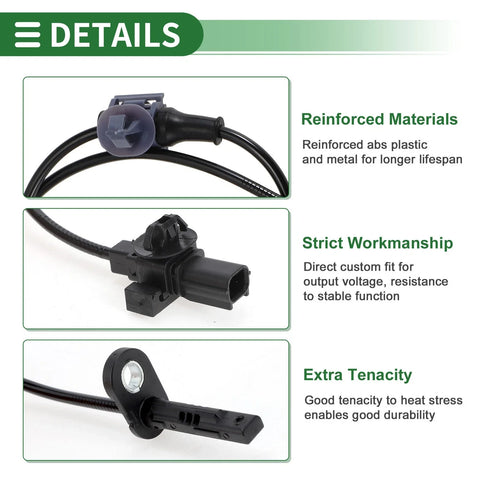 Honda CR-V 2WD ABS Wheel Speed Sensor (2012-2016)