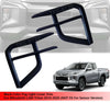 Mitsubishi L200 Triton Black Fog Light Covers (2019-2020)
