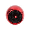 ATV Scooter - 28MM / 35 / 42 / 48MM Adapter Red Universal Air Intake Filter Cone Pod