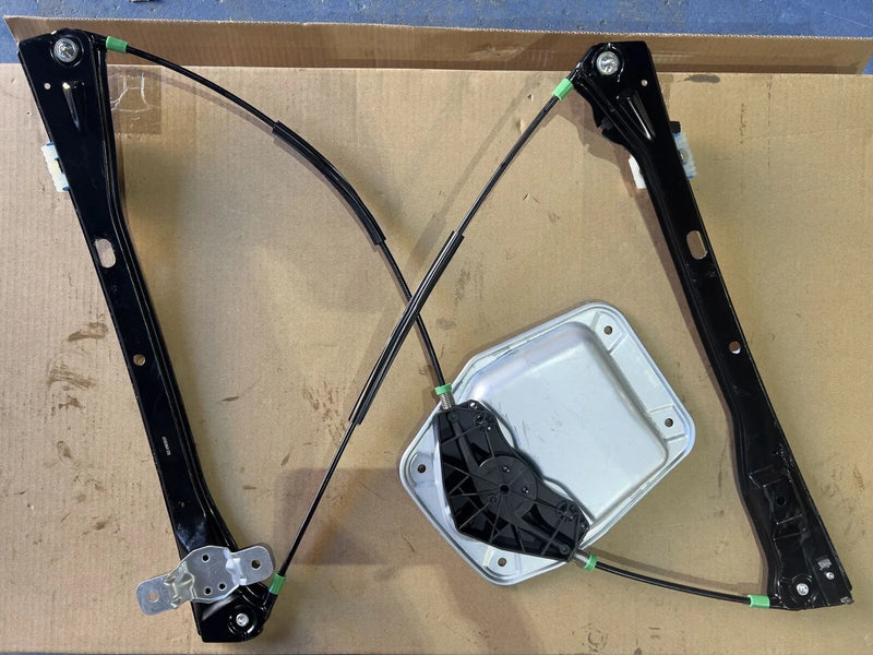 VW Golf Front Left Window Regulator W/o Motor, W/Panel (2009–2014)