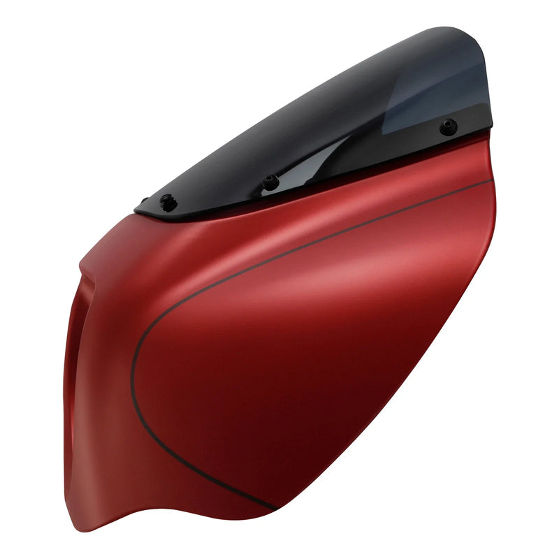 Harley Softail FXBB FXLR Fairing Windshield Wicked Red Denim (2018 - 2024)