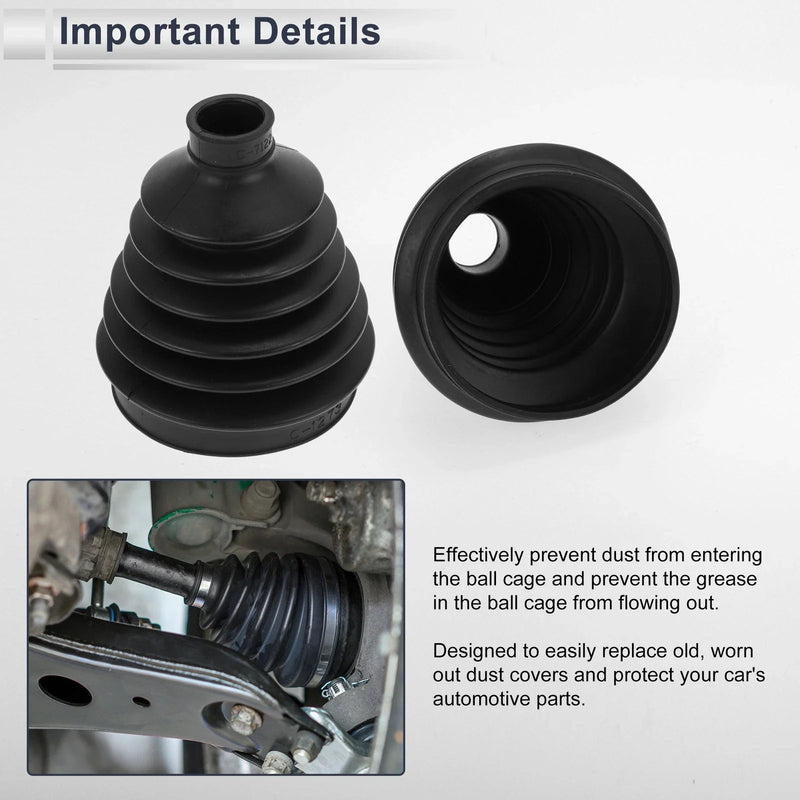Volvo XC90 Outer CV Joint Boot Kit with Clamps (2005-2014)