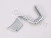 Subaru Forester 2019-2023 Silver Matte Steering Wheel U Shape Cover Trim