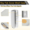Mazda 2 / 3 / 5 / 6 White & Silver TPU Silicone Car Key Case