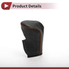 Honda Accord (2008-2012) Pebbled Black Brown Gear Shift Knob Cover