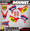 Honda CRF 125 (2019-2021) - ACTIVE STYLE Stickers Full Custom Decal Kit