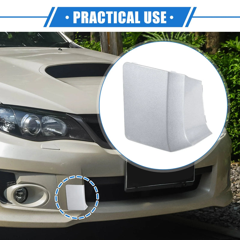 Subaru Impreza (2010-2014) Silver Front Bumper Tow Eye Hook Cover