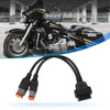 Harley 16 Pin to 4/6 Pin OBD Cable Diagnostic Tool Scanner