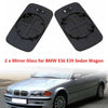 BMW E46 Sedan & Wagon 2 x Heated Wing Mirror Glass (1998-2006)