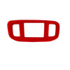 Dodge Charger 1x Red Central Control Navigation Panel Cover (2015-2023)