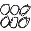 Windshield w/o Vent Door Rubber Set 6 Fits Datsun Bluebird 510 4D SED 1967-72