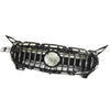 Mercedes Benz C190 R190 GT GTS Bumper Grille Body Kit Silver (2015-2016)