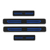 4 x Car Door Sill Scuff Cover Anti Scratch Decal Protector