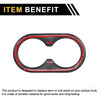 Ford F-150 Carbon Fiber Pattern Car Cup Holder Trim (2021-2024)