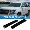Cadillac Chevy Door B Pillar Trim Panel Left & Right Windshield Outer