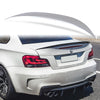 BMW E82 Coupe 1M P Style Space Grey Rear Boot Spoiler (2008-2013)