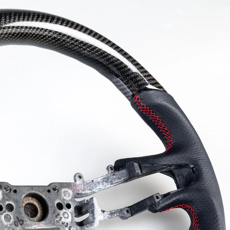 Honda Civic 2006-2011 Carbon Flat Bottom Steering Wheel (2006-2011)