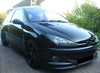 Peugeot 206 Front Bumper Lip 3 Pcs (2000-2010)
