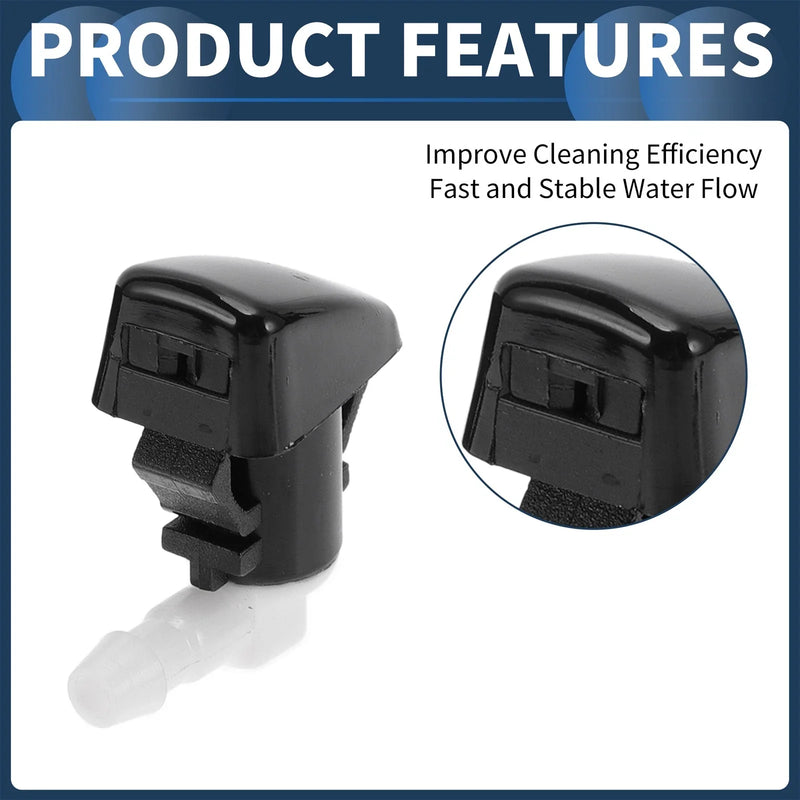 Ford F-250 Super Duty Front Windshield Washer Nozzles (2008-2016)