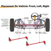 Jeep Compass, Renegade Front Stabilizer Sway Bar Links (2017-2023)