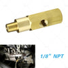 Car 1/8" NPT Oil Pressure Gauge Adapter Male/Female