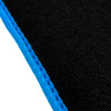 BMW 1 Series E88 Convertible Black Floor Mats (2006-2013)