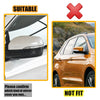 Ford Edge Pearl White Left Driver Side Rearview Mirror Cover (2015-2021)