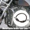 Motorcycle 40cm Brake Clutch Oil Hoses Line Pipe Throttle Gas Line