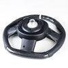 Mini R50 R52 R53 Carbon Flat Bottom 3 Spoke Leather Steering Wheel (2001-2006)