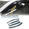 Toyota RAV4 Window Deflectors / 1 Set / Side Window Vent Visors (2013–2018)