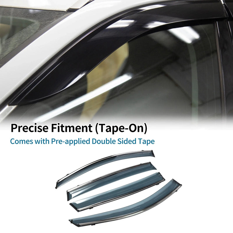 Toyota RAV4 Window Deflectors / 1 Set / Side Window Vent Visors (2013–2018)