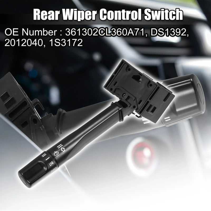 Honda Civic Car Front Side Fog Light Rear Wiper Control Switch (1997-2000)