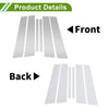 Chevy Equinox (2018-2023) Silver Tone 6 Pcs Pillar Window Trim