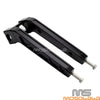Harley Softail 12" Tall Black Pullback Handlebar Riser (2018)