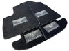 Bentley Continental GT Premium Black Carpets Floor Mats Set