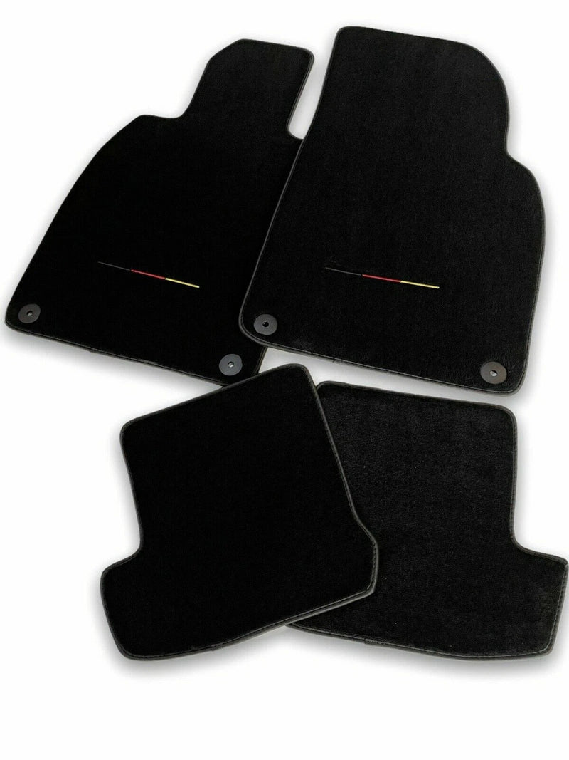 Porsche Cayenne 2010-2018 92A LHD Carpet Germany Flag Floor Mats