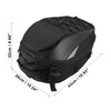 Motorcycle Seat Tail Bag Motorbike Travel Rear Luggage 1680D Black Backpack
