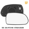 Hyundai Elantra Right Side Car Mirror Glass with Backing Plate (2011-2016)