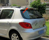 Peugeot 307 Hatchback 2005-2009 Window Roof Spoiler Wing (Unpainted)