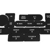 Ford Mustang Radio Stereo Button Repair Decals