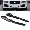 Jaguar XE R-Sport Black Front Bumper Outer Grill Covers (2015-2019)