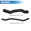 Jeep Cherokee XJ (1984-1996) Rubber Black Fuel Fill & Vent Hose Kit