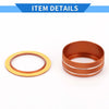 Honda Civic (2022-2024) - 4 Pcs AC Engine Start Switch Knob Cover Ring