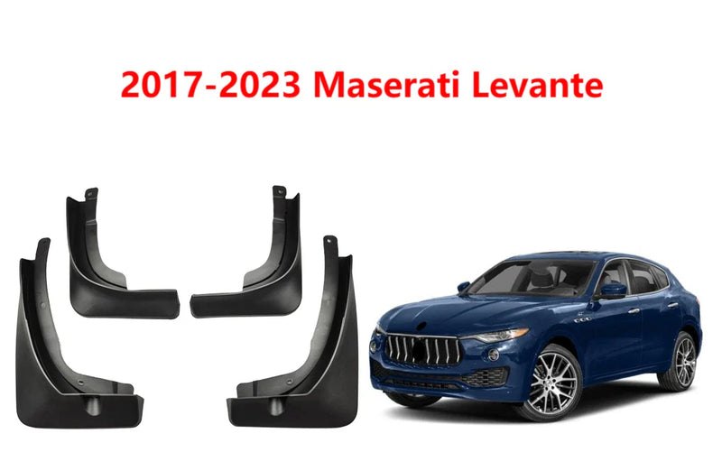 Maserati Levante 4pcs Splash Guards Fender Mud Flaps (2017-2023)