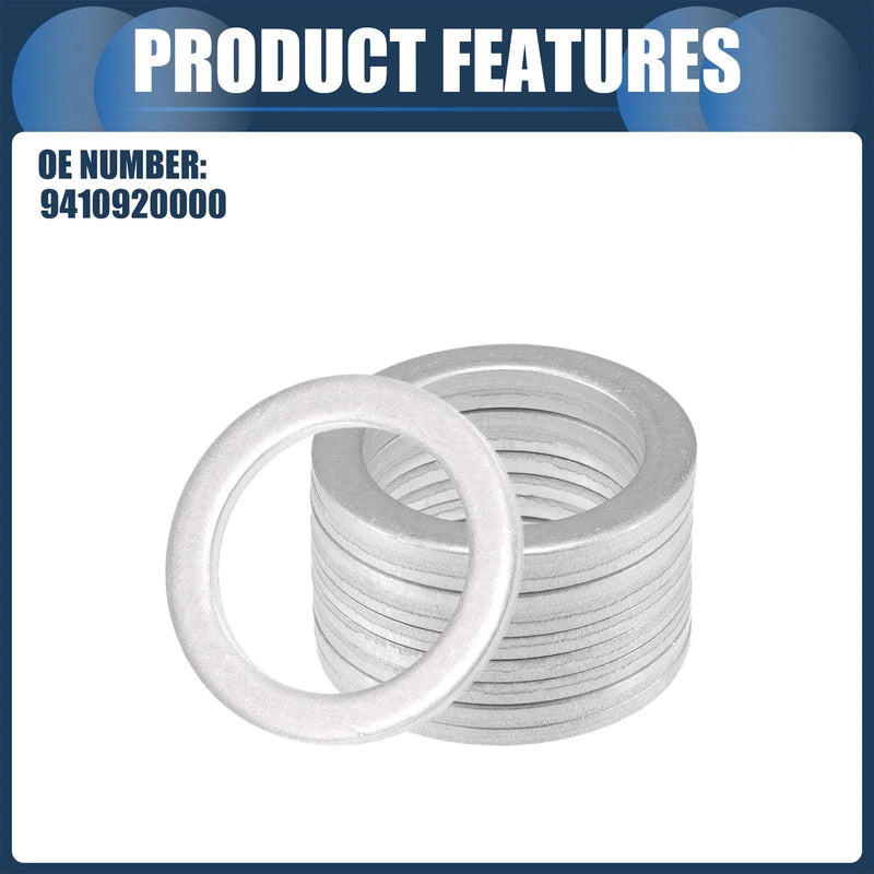 Honda Aluminum Alloy 25 x Oil Drain Plug Gaskets 20mm ID