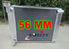 MG MGA 1500 1600 1622 DE LUXE Crossflow Aluminum Radiator + Fan (55-62)